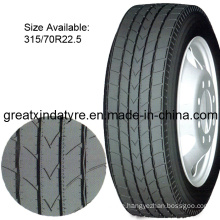 Radial Truck Tyre with DOT/ECE/Inmetro Certificate (315/70R22.5)